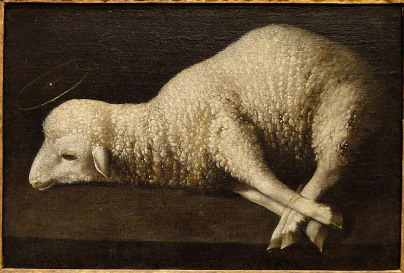 Agnus Dei by Zurbaran